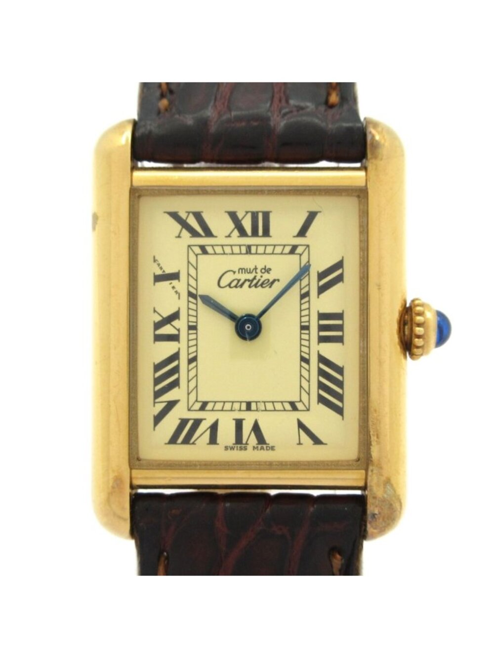 Cartier Watch Must Tank Ivory